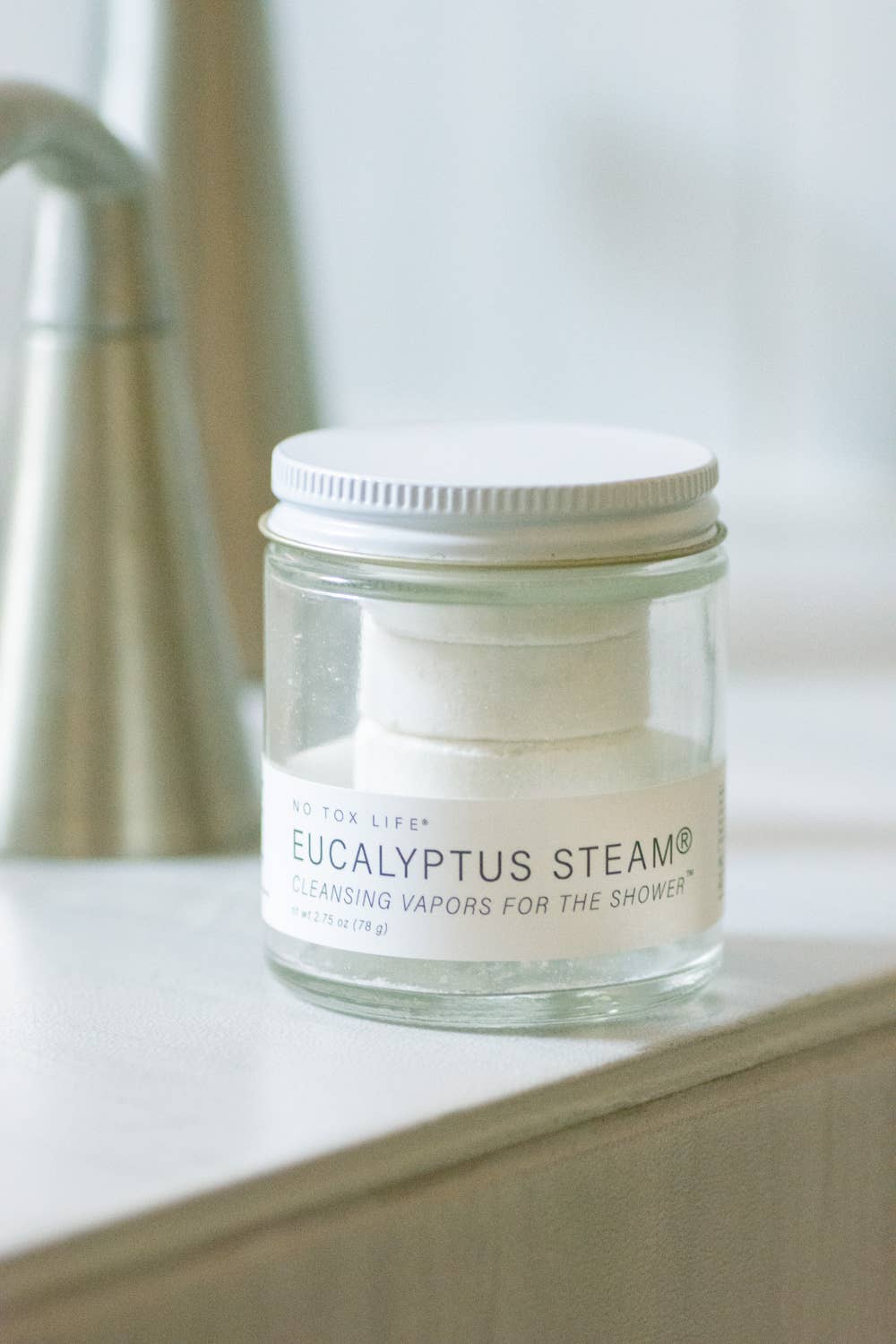 No Tox Life - EUCALYPTUS STEAM® Cleansing Vapors for the Shower® Mini Jar - No Tox Life