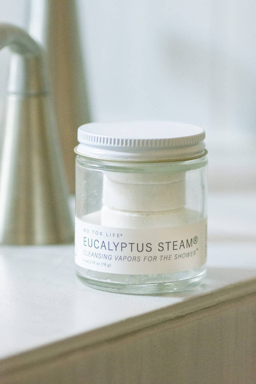 No Tox Life - EUCALYPTUS STEAM® Cleansing Vapors for the Shower® Mini Jar - No Tox Life
